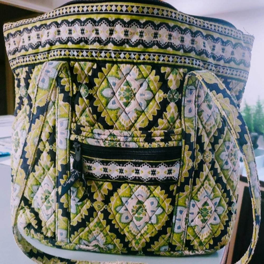 Vera Bradley green/blue handbag
